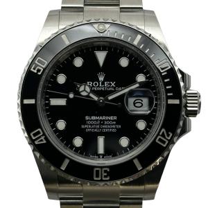 ロレックス ROLEX サブマリーナ 126610LN ブラック ステンレススチール 腕時計 メンズ 中古