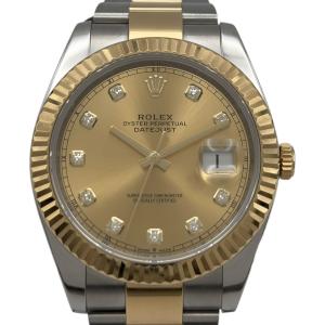 ロレックス ROLEX デイトジャスト 41 126333G ゴールド ステンレススチール/ゴールド 腕時計 メンズ 中古