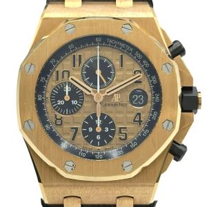 オーデマ・ピゲ AUDEMARS PIGUET ロイヤルオークオフショア クロノグラフ 26470OR.OO.A002CR.01 ゴールド ピンクゴールド 腕時計 中古