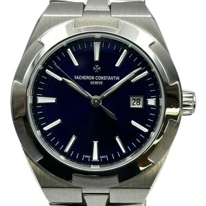 ヴァシュロン・コンスタンタン VACHERON CONSTANTIN オーヴァーシーズ オートマティック 4600V/200A-B980 ブルーSS 腕時計 中古