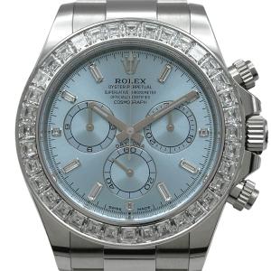 ロレックス ROLEX デイトナ 126576TBR アイスブルー プラチナ 腕時計 メンズ 中古