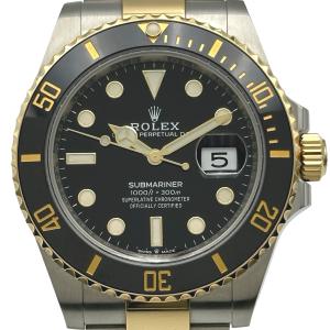 ロレックス ROLEX サブマリーナ 126613LN ブラック ゴールド/ステンレススチール 腕時計 メンズ 中古