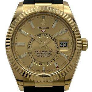 ロレックス ROLEX スカイドゥエラー 326238 ゴールド ゴールド 腕時計 メンズ 中古