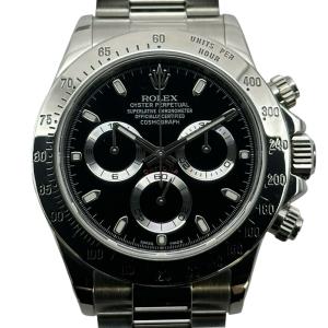 ロレックス ROLEX デイトナ 116520 ブラック ステンレススチール 腕時計 メンズ 中古