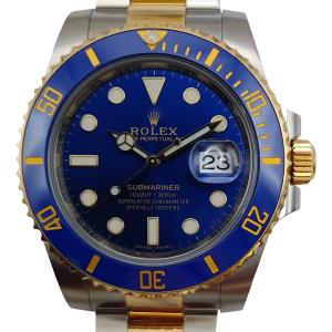 ロレックス ROLEX サブマリーナ 116613LB ブルー ステンレススチール/ゴールド 腕時計 メンズ 中古