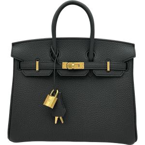 エルメス HERMES バーキン25 G刻 プロン ゴールド金具 トゴ ハンドバッグ レディース 中古