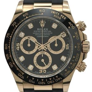 ロレックス ROLEX デイトナ 116515LNG ブラック ピンクゴールド 腕時計 メンズ 中古