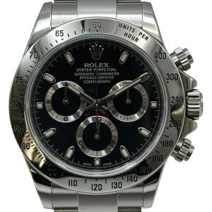 ロレックス ROLEX デイトナ 116520 ブラック ステンレススチール 腕時計 メンズ 中古