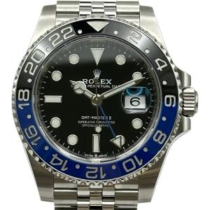 ロレックス ROLEX GMTマスター2 126710BLNR ブラック ステンレススチール 腕時計 メンズ 中古