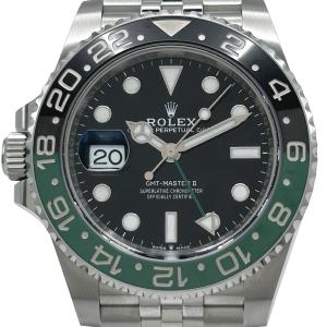 ロレックス ROLEX GMTマスター2 126720VTNR ブラック ステンレススチール 腕時計 メンズ 中古