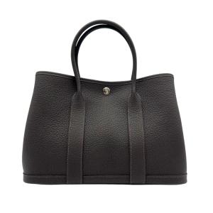 エルメス HERMES ガーデンパーティTPM B刻 エベンヌ ネゴンダ トートバッグ レディース 中古