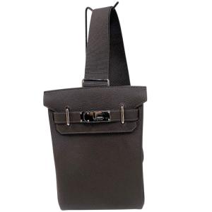 エルメス HERMES ケリーアッカドPM K刻印　(2025年製) エコルセ　シルバー金具 トゴ ボディバッグ ユニセックス 中古