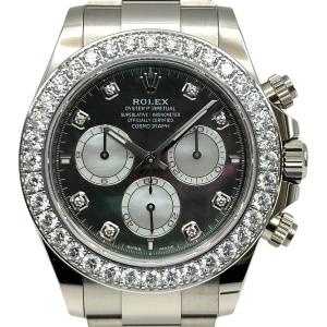 ロレックス ROLEX デイトナ 126579RBR ブラックシェル/ホワイトシェル ホワイトゴールド 腕時計 メンズ 中古