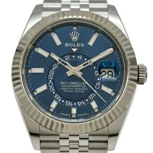 ロレックス ROLEX スカイドゥエラー 336934 ブルー ホワイトゴールド/ステンレススチール 腕時計 メンズ 中古