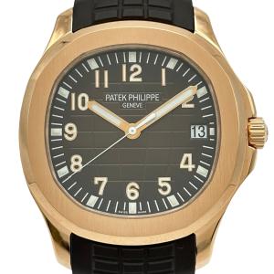 パテック・フィリップ PATEK PHILIPPE アクアノート 5167R-001 ブラウン ピンクゴールド 腕時計 メンズ 中古
