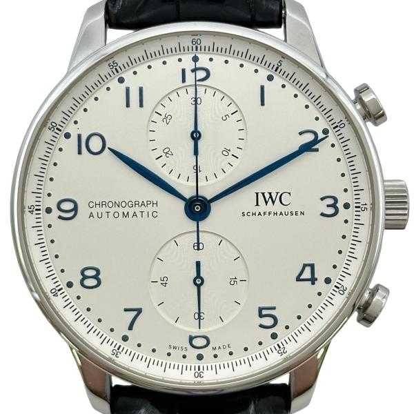 インターナショナルウォッチカンパニー IWC ポルトギーゼ クロノグラフ IW371605 シルバー...