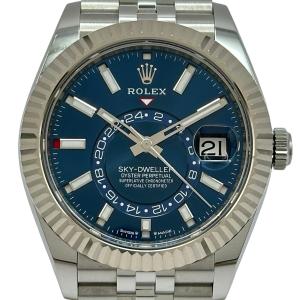ロレックス ROLEX スカイドゥエラー 336934 ブルー ホワイトゴールド/ステンレススチール 腕時計 メンズ 中古
