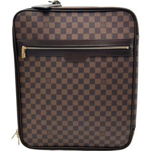 ルイ・ヴィトン LOUIS VUITTON ぺガス45 N23293 ブラウン ダミエ キャリーバッグ ユニセックス 中古