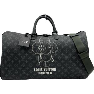 ルイ・ヴィトン LOUIS VUITTON M43683 ブラック モノグラム・エクリプスヴィヴィエンヌ ボストンバッグ メンズ 中古
