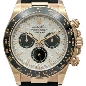 ロレックス ROLEX デイトナ 126516LN メテオライト/ブラック ピンクゴールド 腕時計 メンズ 中古