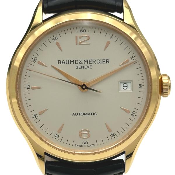 ボーム＆メルシェ BAUME &amp; MERCIER クリフトン MOA10058 シルバー ピンクゴー...