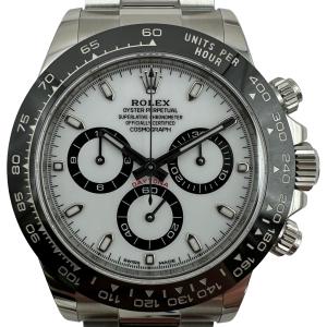ロレックス ROLEX デイトナ 116500LN ホワイト ステンレススチール 腕時計 メンズ 中古