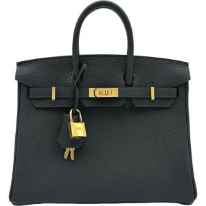 エルメス HERMES バーキン25 G刻 グリミスティ ゴールド金具 トゴ ハンドバッグ レディース 中古