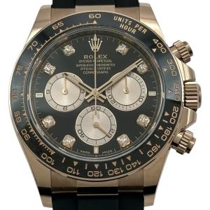 ロレックス ROLEX デイトナ 126515LNG ブラック/サンダスト ピンクゴールド 腕時計 メンズ 中古