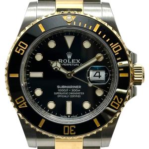 ロレックス ROLEX サブマリーナ 126613LN ブラック ゴールド/ステンレススチール 腕時計 メンズ 中古