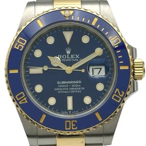 ロレックス ROLEX サブマリーナ 126613LB ブルー ゴールド/ステンレススチール 腕時計 メンズ 中古