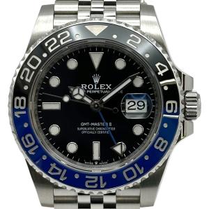 ロレックス ROLEX GMTマスター2 126710BLNR ブラック ステンレススチール 腕時計 メンズ 中古