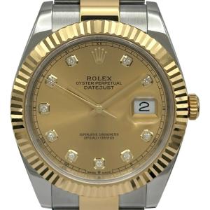 ロレックス ROLEX デイトジャスト41 126333G ゴールド ゴールド/ステンレススチール 腕時計 メンズ 中古