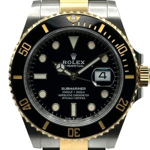 ロレックス ROLEX サブマリーナ 126613LN ブラック ゴールド/ステンレススチール 腕時計 メンズ 中古
