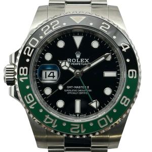 ロレックス ROLEX GMTマスター2 126720VTNR ブラック ステンレススチール 腕時計 メンズ 中古