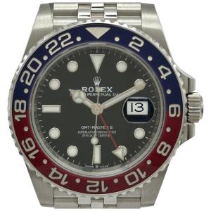 ロレックス ROLEX GMTマスター2 126710BLRO ブラック ステンレススチール 腕時計 メンズ 中古