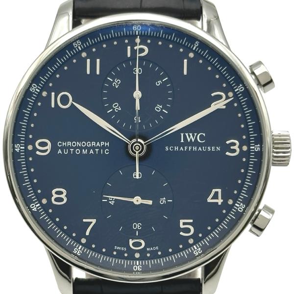 インターナショナルウォッチカンパニー IWC ポルトギーゼ クロノグラフ IW371438 ブラック...
