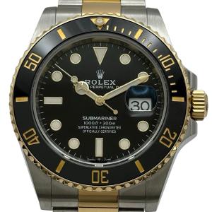 ロレックス ROLEX サブマリーナ 126613LN ブラック ゴールド/ステンレススチール 腕時計 メンズ 中古