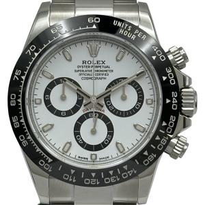 ロレックス ROLEX デイトナ 116500LN ホワイト ステンレススチール 腕時計 メンズ 中古