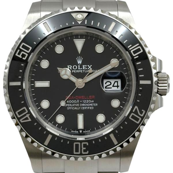 ロレックス ROLEX シードゥエラー 126600 ブラック ステンレススチール 腕時計 メンズ ...