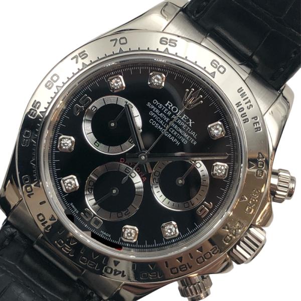 ロレックス ROLEX コスモグラフ デイトナ 116519G M番 ブラック K18WG 腕時計 ...