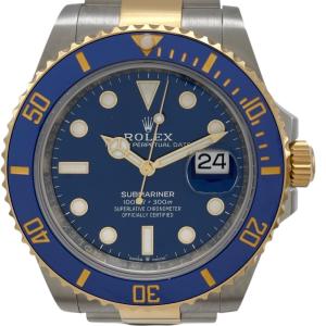 ロレックス ROLEX サブマリーナ 126613LB ブルー K18YG/SS 腕時計 メンズ 中古