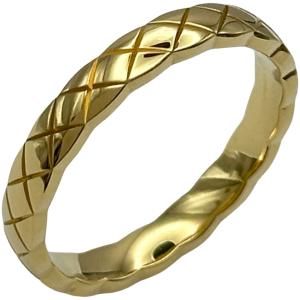 シャネル CHANEL ココクラッシュリング ゴールド Au750 ジュエリー 中古