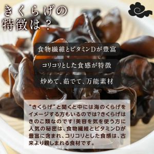 黒木耳 100g |【送料無料】無添加・無農薬...の詳細画像2