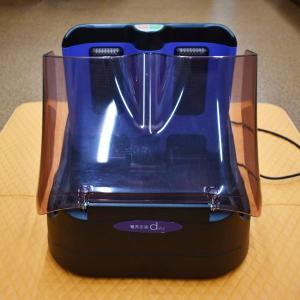 社長のコレクション コスモヘルス 電界足湯 dyu 健康 フットケア マッサージ 温活 ヒーター お湯使わず 身体を温める専用の機器 中古品