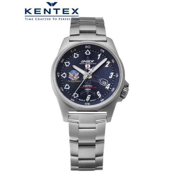 3年保証 ケンテックス S815M-07 メンズ 腕時計 ブルーインパルス チタンソーラー T-4 ...