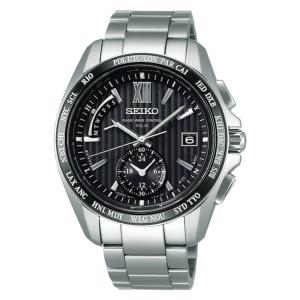 セイコー ブライツ SAGA145 メンズ 腕時計 ダイヤシールド ワールドタイム SEIKO ソーラー電波時計 新品