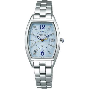セイコー ルキア SSVW171 レディース 腕時計 2020 サマー限定モデル スワロフスキー クリスタル SEIKO ソーラー電波時計 新品