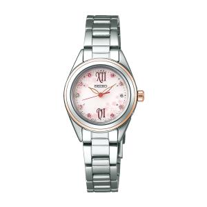 セイコー セレクション SWFH108 レディース 腕時計 2020 SAKURA Blooming 限定モデル ピンクゴールド SEIKO ソーラー電波時計 新品｜oomoritokeiten