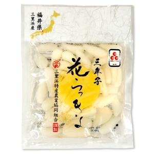 花らっきょ 越前三年掘り 60g メール便最大3袋まで可 北澤食品（株