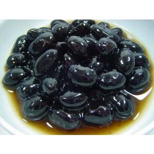 丹波産・黒豆煮 ( 大粒・丹波篠山産黒大豆使用 ) 200g角トレーカップ入り